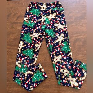 Girls LuLaRoe Holiday/Christmas Leggings - Size “Tween” (10/12)